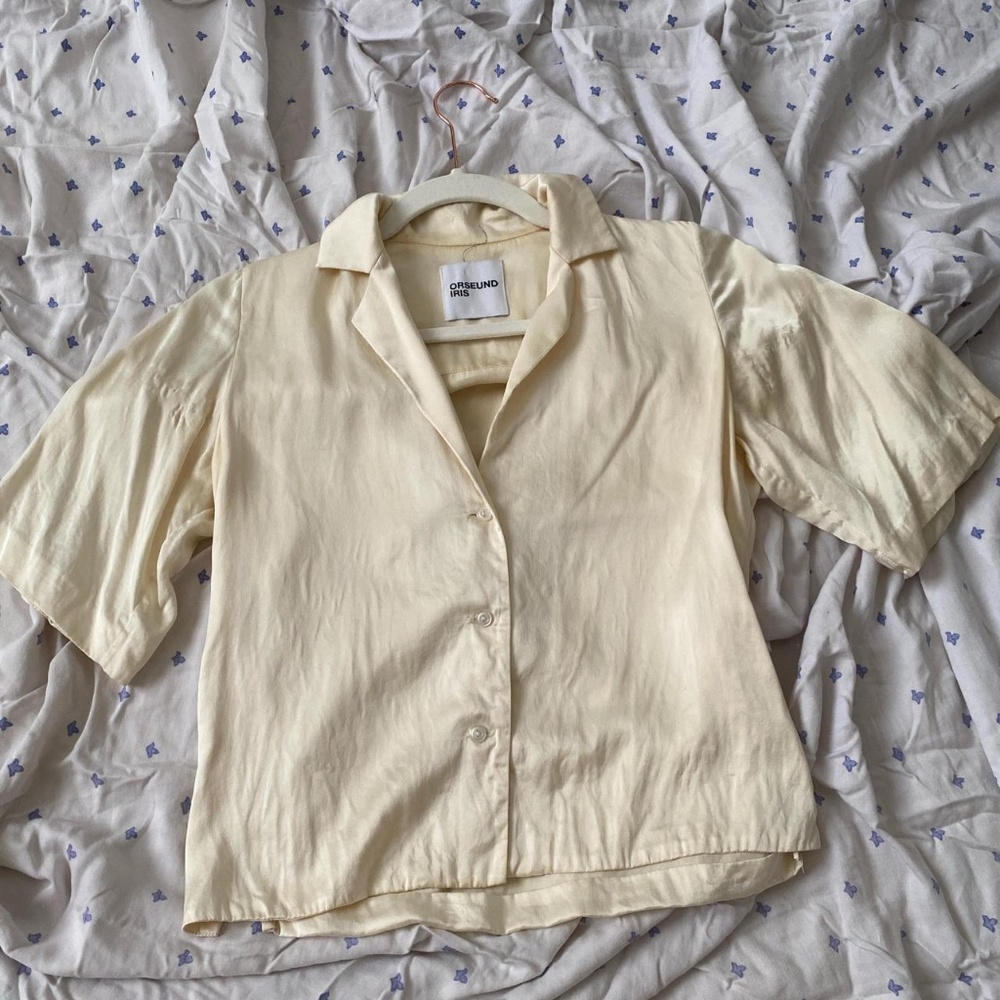 Orseund Iris Le Funk Shirt in Ivory